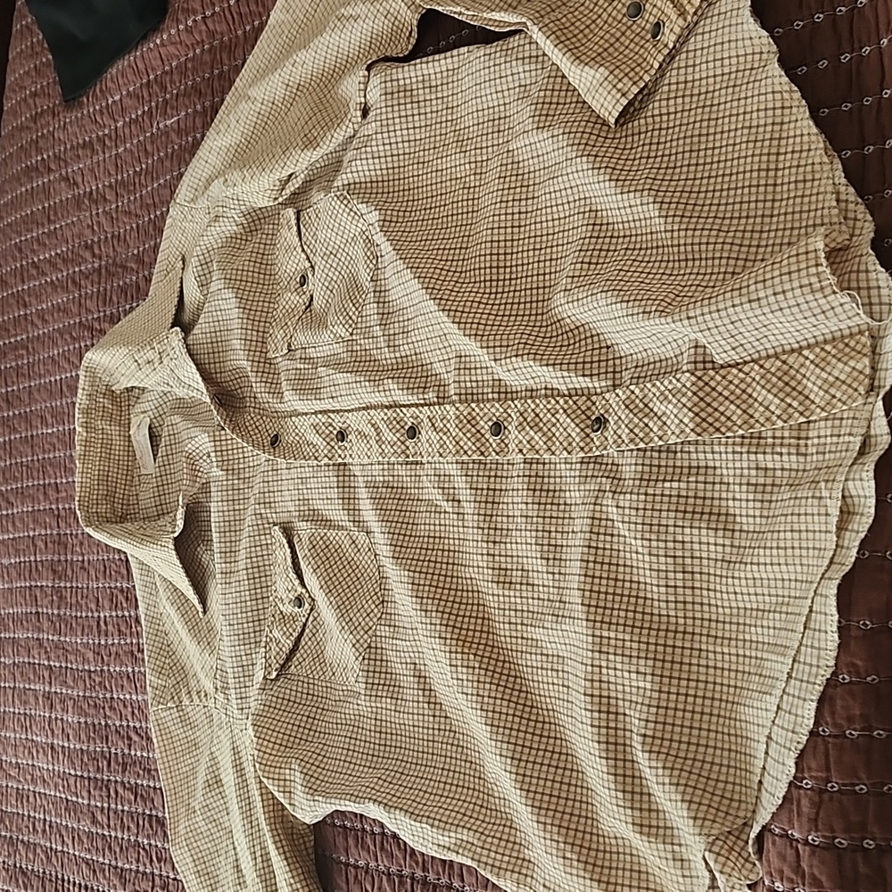 Vintage Wrangler Button Up Men's